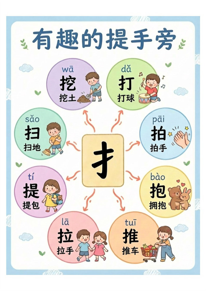 26秋小学20组常见识字偏旁合集第1部分【超彩高清版本】.pdf