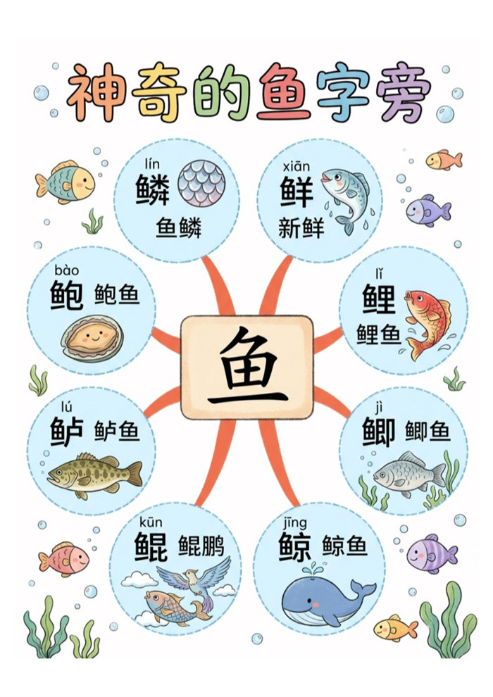 26秋小学20组常见识字偏旁合集第2部分【超彩高清版本】.pdf