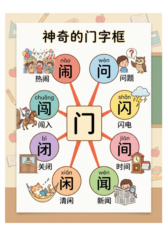 26秋小学20组常见识字偏旁合集第3部分【超彩高清版本】.pdf