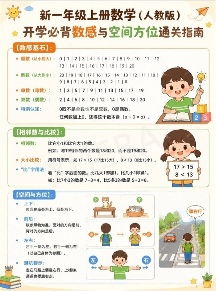 【7页完整版】26秋一年级上数学10大天坑趁暑假帮孩子过一遍.pdf